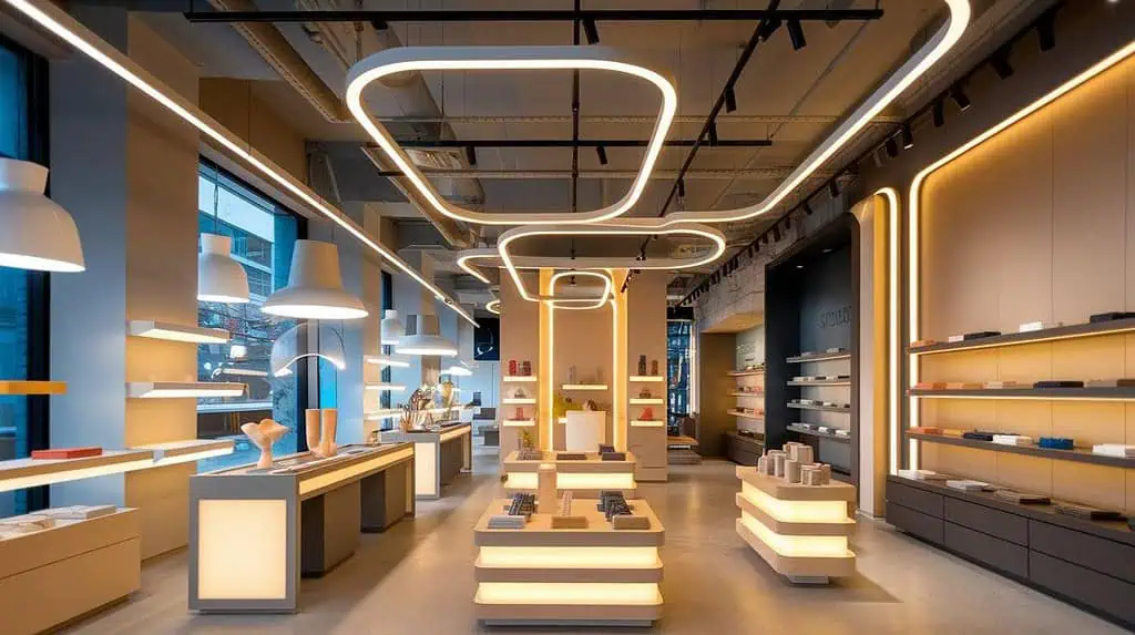 what is retail lighting