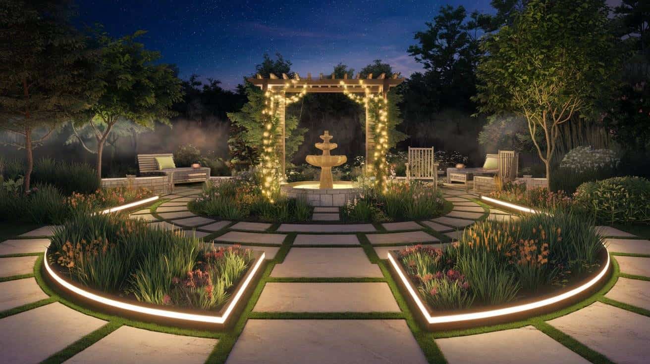 How to Use Outdoor LED Strip Lights in Your Garden? - LEDYi Lighting, image size:1312x736
