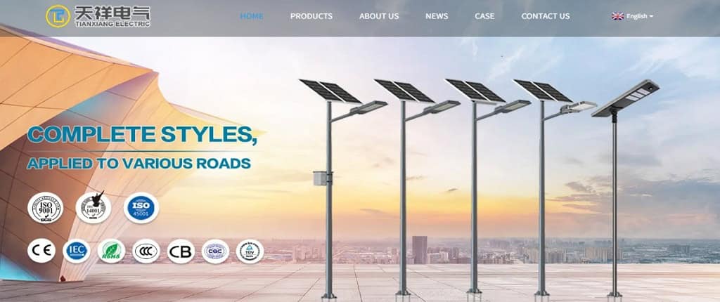 Дорожный фонарь Тяньсян (TXLED)