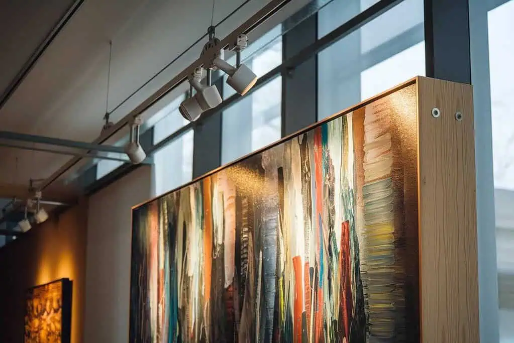 accent lighting for artwork