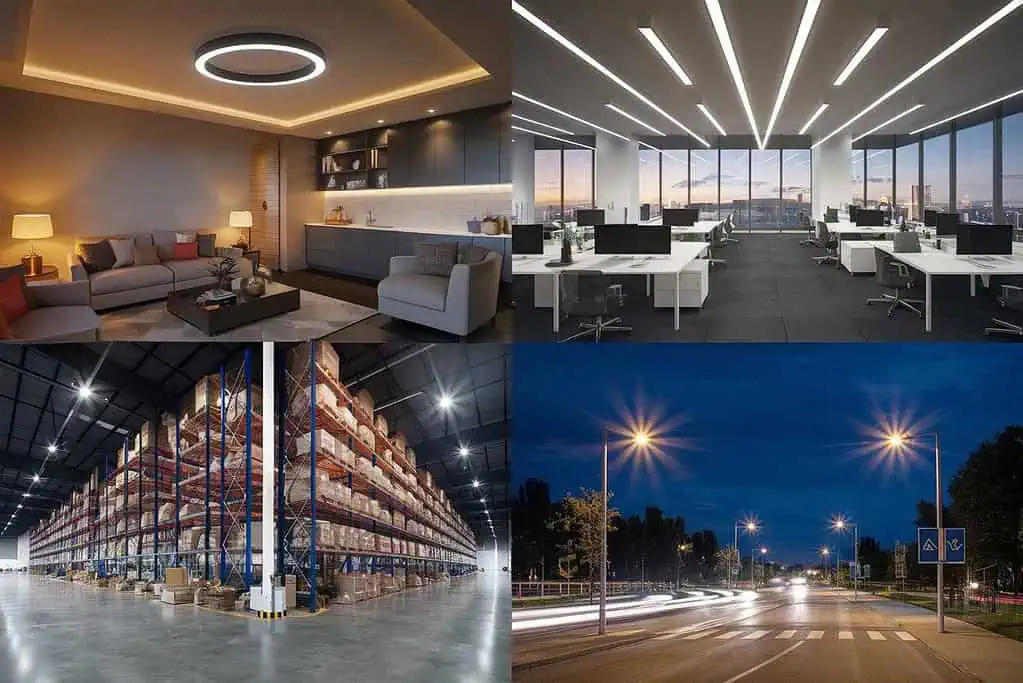 common uses for led luminaires