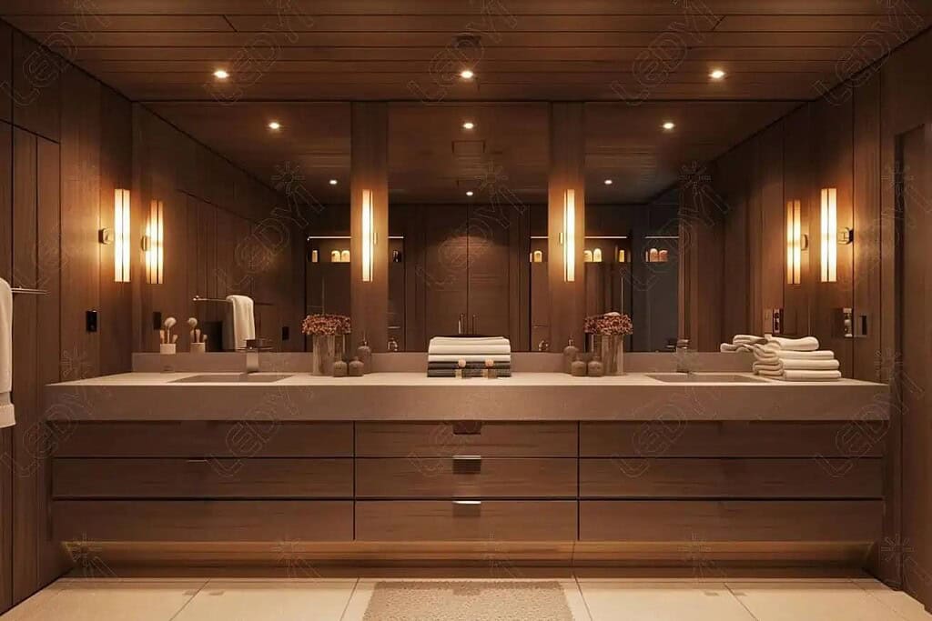 double vanity lighting