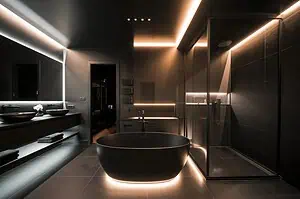 essential guide to led bathroom lighting