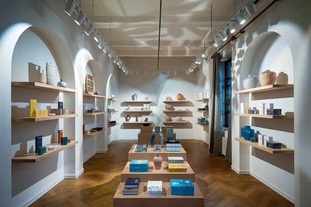 product display in retail stores