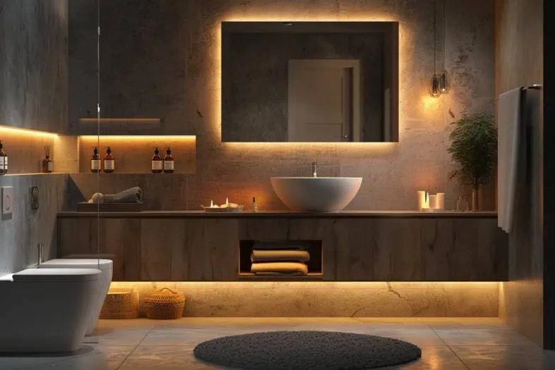 why choose led lights for bathrooms