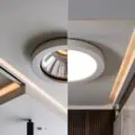 Süllyesztett világítás dobozos vs doboz nélküli