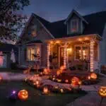 Skapandi hugmyndir að lýsingu á Halloween til að umbreyta heimilinu