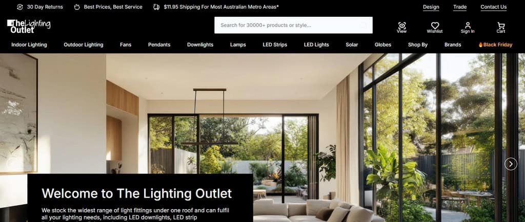 a tomada de iluminação