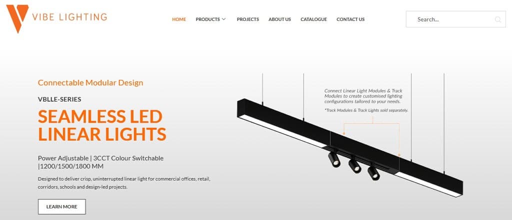 iluminação vibrante