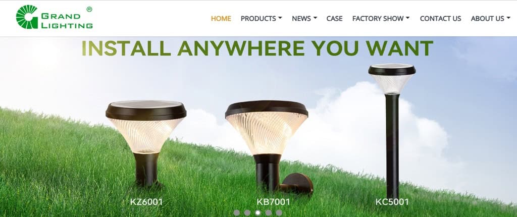 iluminação grandiosa