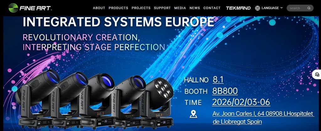 fine art verlichting